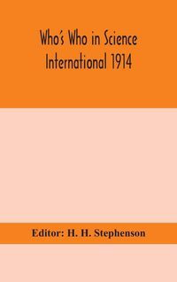 Produktbild: Who'S Who In Science International 1914