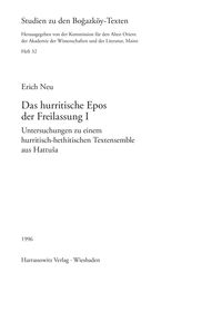 Produktbild: Das hurritische Epos der Freilassung I