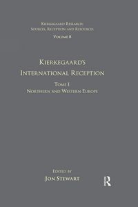 Produktbild: Volume 8, Tome I: Kierkegaard's International Reception - Northern and Western Europe