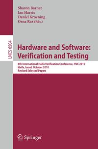 Produktbild: Hardware and Software: Verification and Testing