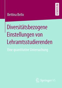 Produktbild: Diversit&auml;tsbezogene Einstellungen von Lehramtsstudierenden