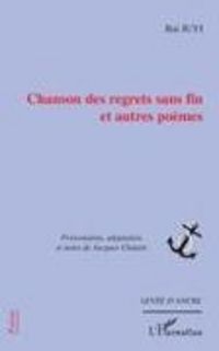 Produktbild: Chanson des regrets sans fin et autres po&egrave;mes