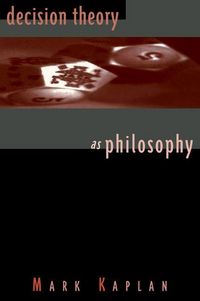 Produktbild: Decision Theory as Philosophy