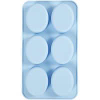 Produktbild: Creativ Company Silikonform, H 2,5 cm, L 28 cm, B 16 cm, Lochgr&ouml;&szlig;e 78x61 mm, 100 ml, 1 Stk
