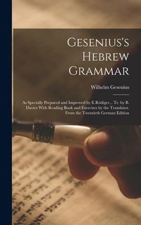 Produktbild: Gesenius's Hebrew Grammar