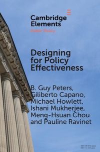 Produktbild: Designing for Policy Effectiveness