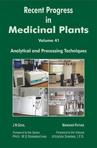 Produktbild: Recent Progress In Medicinal Plants (Analytical And Processing Techniques)