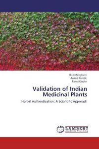 Produktbild: Menghani, E: Validation of Indian Medicinal Plants