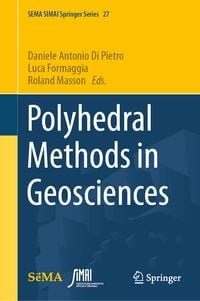 Produktbild: Polyhedral Methods in Geosciences