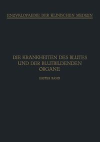 Produktbild: Handbuch der Krankheiten des Blutes und der Blutbildenden Organe
