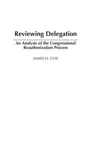 Produktbild: Reviewing Delegation