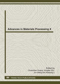 Produktbild: Advances in Materials Processing X