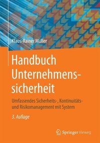 Produktbild: Handbuch Unternehmenssicherheit