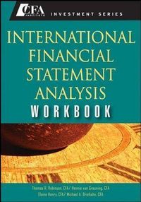 Produktbild: International Financial Statement Analysis Workbook