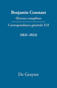 Produktbild: Correspondance g&eacute;n&eacute;rale 1821&ndash;1822