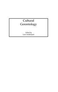 Produktbild: Cultural Gerontology