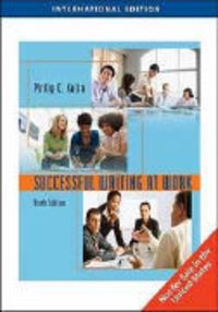 Produktbild: Successful Writing At Work