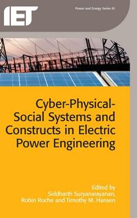 Produktbild: Cyber-Physical-Social Systems and Constructs in Electric Power Engineering