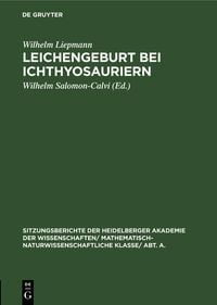 Produktbild: Leichengeburt bei Ichthyosauriern