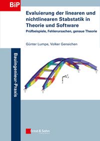 Produktbild: Evaluierung der linearen und nichtlinearen Stabstatik in Theorie und Software