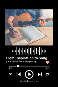Produktbild: From Inspiration to Song: A Practical Guide to Songwriting