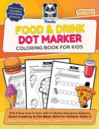 Produktbild: Food and Drink Dot Marker Coloring Book for Kids Ages 1-5