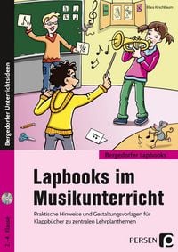 Produktbild: Lapbooks im Musikunterricht - 2.-4. Klasse