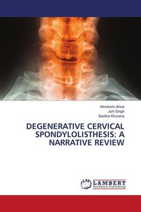 Produktbild: Degenerative Cervical Spondylolisthesis: a Narrative Review