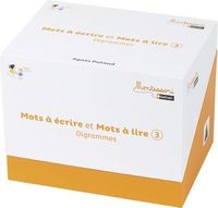 Produktbild: Montessori : mots &agrave; &eacute;crire et mots &agrave; lire 3 : diagrammes
