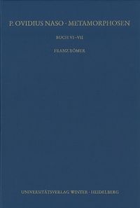 Produktbild: P. Ovidius Naso: Metamorphosen. Buch VI-VII