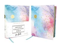 Produktbild: Niv, Artisan Collection Bible for Girls, Cloth Over Board, Multi-Color, Art Gilded Edges, Red Letter Edition, Comfort Print