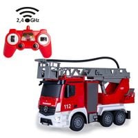 Produktbild: Feuerwehr Drehleiter Mercedes -Benz Antos 1:26 2,4GHz mit Spritzfunktion