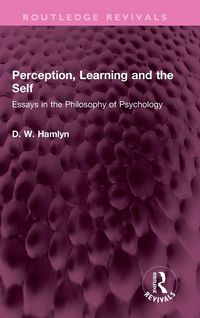 Produktbild: Perception, Learning and the Self