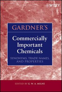 Produktbild: Gardner's Commercially Important Chemicals