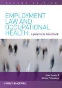 Produktbild: Lewis, J: Employment Law and Occupational Health