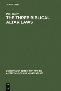 Produktbild: The Three Biblical Altar Laws
