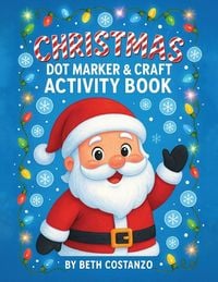 Produktbild: Christmas Dot Marker & Craft Activity Book