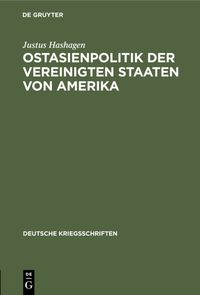 Produktbild: Ostasienpolitik der Vereinigten Staaten von Amerika