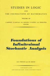 Produktbild: Foundations of Infinitesimal Stochastic Analysis