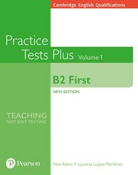 Produktbild: Cambridge English Qualifications: B2 First Practice Tests Plus Volume 1