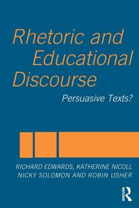 Produktbild: Rhetoric and Educational Discourse