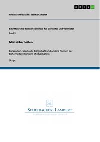 Produktbild: Mietsicherheiten