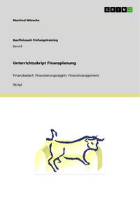 Produktbild: Unterrichtsskript Finanzplanung