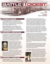 Produktbild: Battle Digest: Cowpens