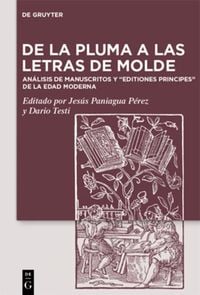 Produktbild: De la pluma a las letras de molde
