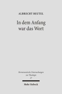 Produktbild: In dem Anfang war das Wort