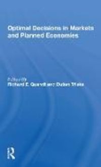 Produktbild: Optimal Decisions In Markets And Planned Economies