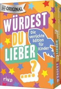 Bild vom Artikel Würdest du lieber ...? – Die verrückte Edition für Kinder vom Autor Emma Hegemann