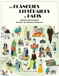 Produktbild: Les fl&acirc;neries litt&eacute;raires de Paris