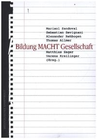 Produktbild: Bildung MACHT Gesellschaft